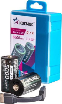 КОСМОС KOCR20Li8000mWh2B черный