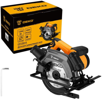 DEKO CS1250-D, 1250Вт, 165мм диск 083-1100