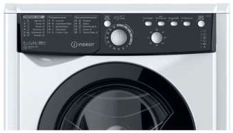 Стиральная машина INDESIT EWSB 5085 BK CIS черный люк