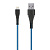 SMARTBUY (iK-520n-2 blue) USB - 8 pin, "карбон"- 2.0 м,синий