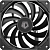 Вентилятор ID-Cooling TF-12015-K 120x120x15mm черный 4-pin 14-35dB 110gr Ret