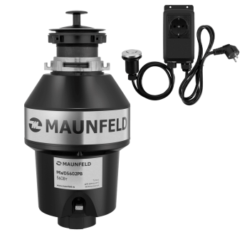 Измельчитель пищевых отходов Maunfeld MWD5602PB 560Вт 1100мл черный