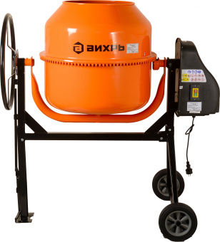 Бетономешалка Вихрь БМ-180 электрический бар.:180л г.р.:130л 800Вт (74/1/4)