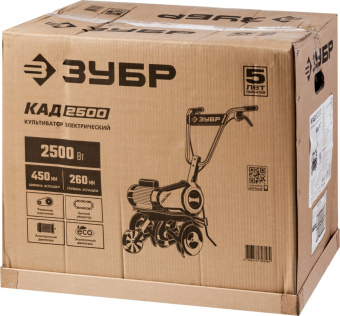 ЗУБР КАД-2500 культиватор электрический, 2500 Вт