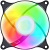 Вентилятор GMNG GG-CF120FRGB3-PWMBK RGB 120х120x25 черный 4-pin 28дБ Ret