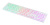 Клавиатура Оклик 420MRL белый USB slim Multimedia LED