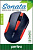 PERFEO PF-153-WOP-B/R SONATA 3кн 1000 DPI USB черно-красный