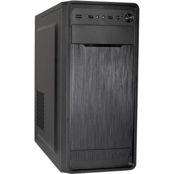 EXEGATE Miditower XP-332 (ATX, без БП, 2*USB, аудио, черный) EX283070RUS