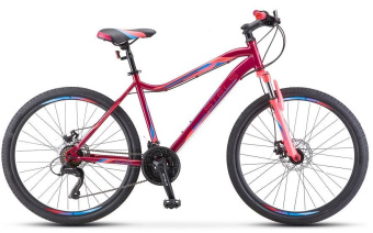 STELS Miss-5000 MD 26" V020*LU096322*LU089358 *18" Вишнёвый/розовый