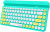 Клавиатура A4Tech Fstyler FBK30 зеленый USB беспроводная BT/Radio slim Multimedia (FBK30 AVOCADO)