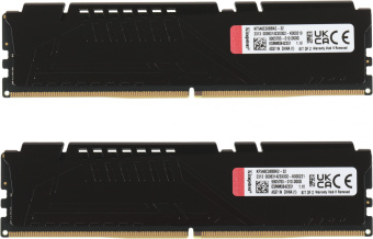 Память DDR5 2x16Gb 4800MHz Kingston KF548C38BBK2-32 Fury Beast RTL Gaming PC5-38400 CL38 DIMM 288-pin 1.1В kit single rank с радиатором Ret