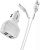 HOCO (6931474727763) Z36 White АЗУ 2USB 2.4A для micro USB