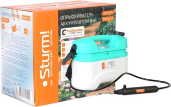 Опрыскиватель Sturm! GS8205 аккум. наплеч. 4л голубой