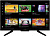 Телевизор LED Yuno 24" ULX-24TCS221 Яндекс.ТВ черный HD READY 50Hz DVB-T2 DVB-C DVB-S DVB-S2 USB WiFi Smart TV (RUS)