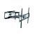 Кронштейн для телевизора Ultramounts UM 879 черный 37"-70" макс.35кг настенный поворотно-выдвижной и наклонный
