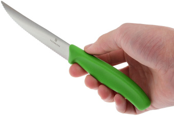 Набор ножей кухон. Victorinox Swiss Classic (6.7936.12L4B) компл.:2шт салатовый блистер