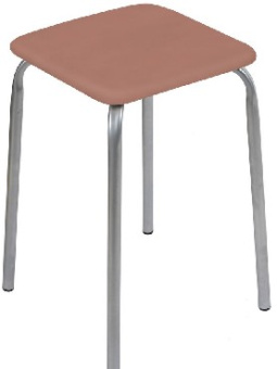 НИКА Табурет "Эконом 3" ТЭ3 /К коричневый