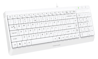 Клавиатура A4Tech Fstyler FK15 белый USB (FK15 WHITE)