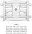 Кронштейн для телевизора Onkron M6L белый 40"-75" макс.45кг настенный поворот и наклон