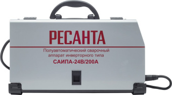 Сварочный полуавтомат Ресанта САИПА-24В/200А инвертор MIG-MAG 6.9кВт
