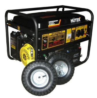 HUTER DY6500LX колеса+аккум