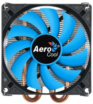 Устройство охлаждения(кулер) Aerocool Verkho 2 Slim Soc-AM4/AM3+/1150/1151/1200 4-pin 18-27dB Al+Cu 105W 403gr Ret