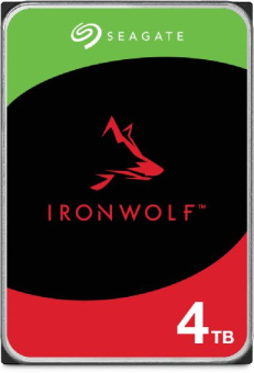 Жесткий диск Seagate Original SATA-III 4Tb ST4000VN006 NAS Ironwolf (5400rpm) 256Mb 3.5"