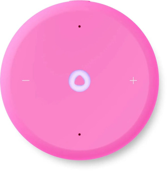 Умная колонка Yandex Станция Лайт 2 Алиса розовый 6W 1.0 BT/Wi-Fi 10м (YNDX-00026PNK)
