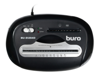 Шредер Buro Office BU-S1204D (секр.P-4) фрагменты 12лист. 21лтр. пл.карты CD