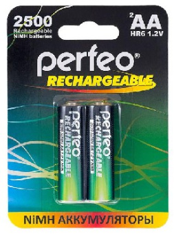 PERFEO (PF-4157) AA2500MAH-2BL