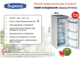 Холодильник Бирюса 110 (белый)