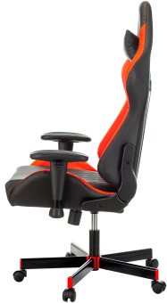 Кресло игровое A4Tech Bloody GC-870 черный/красный ромбик эко.кожа с подголов. крестов. металл
