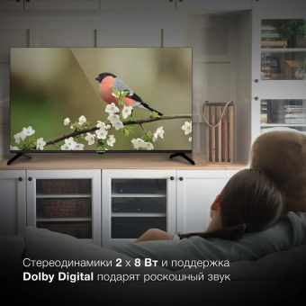 Телевизор HYUNDAI H-LED43BU7006 Android TV Frameless black 4K Ultra HD