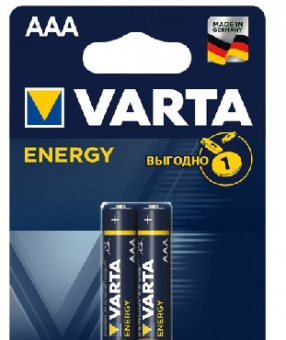 VARTA LR03 AAA BL2 ENERGY ALKALINE 1.5V (4103) (4103213412)