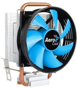 Устройство охлаждения(кулер) Aerocool Verkho 1-3P Soc-AM4/AM3+/1150/1151/1200 3-pin 28dB Al+Cu 100W 280gr Ret