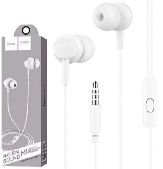 HOCO M14 с микрофоном белый