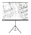 Экран Cactus 127x127см Triscreen CS-PST-127X127 1:1 напольный рулонный черный