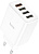HOCO (6931474777713) C102A White СЗУ 4USB 2.1A QC3.0 быстрая зарядка