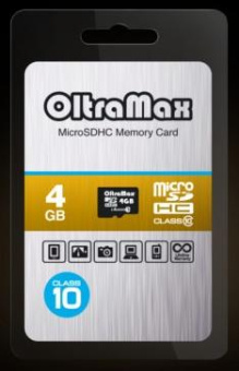 OLTRAMAX MicroSDHC 4GB Class10