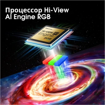 Телевизор HISENSE 75UR9S черный