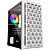 Корпус Powercase Корпус Powercase Mistral Micro T3W, Tempered Glass, Mesh, 2x 140mm + 1х 120mm 5-color fan, белый, mATX (CMIMTW-L3) (202766)
