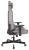 Кресло игровое Knight N1 Fabric серый Light-19 с подголов. крестовина металл