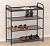ЗМИ Подставка для обуви "Верона 24" (VERONA 24 shoe rack) черный ПДОВ24 Ч