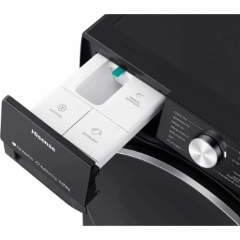 Стирально-сушильная машина Hisense WD5S1045BB черный