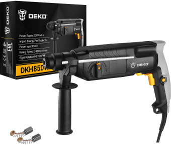 Перфоратор Deko DKH850W патрон:SDS-plus уд.:3Дж 850Вт