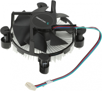 Устройство охлаждения(кулер) Deepcool CK-11509 PWM Soc-1200/1150/1151/1155 4-pin 18-31dB Al 65W 147gr Ret