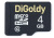 Карта памяти DIGOLDY 4GB microSDHC Class10 + адаптер SD