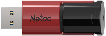 Флеш Диск Netac 64Gb U182 NT03U182N-064G-30RE USB3.0 красный/черный