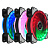 Вентилятор Alseye CRLS-300DS черный 120x25мм - 3шт RGB 1800rpm 4pin хабx1 ПУx1