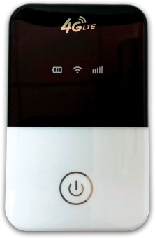 Модем 3G/4G Anydata R150 Wi-Fi Wi-Fi Firewall +Router внешний белый